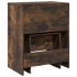 Tocador con taburete roble ahumado 60x40x113,5