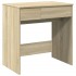 Tocador con espejo roble Sonoma 73x46,5x120