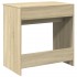 Tocador con espejo roble Sonoma 73x46,5x120
