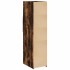 Aparador alto madera de ingeniería roble ahumado 30x42,5x124