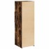 Aparador alto madera de ingeniería roble ahumado 40x42,5x124