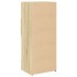 Aparador alto madera de ingeniería roble Sonoma 50x42,5x124