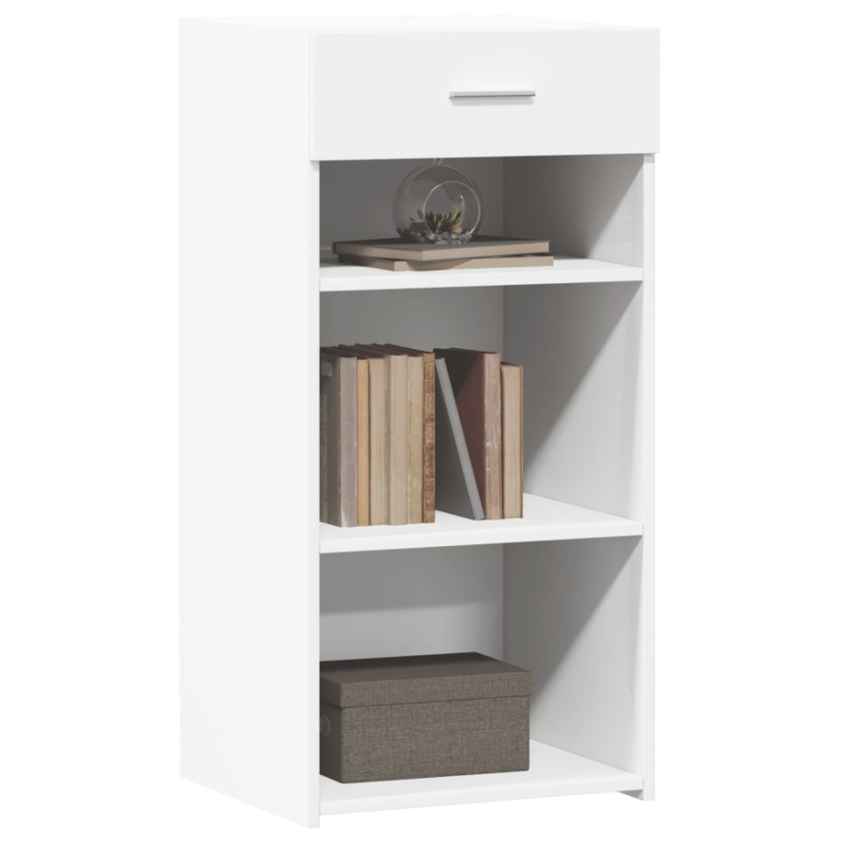 Aparador madera de ingeniería blanco 45x42,5x93