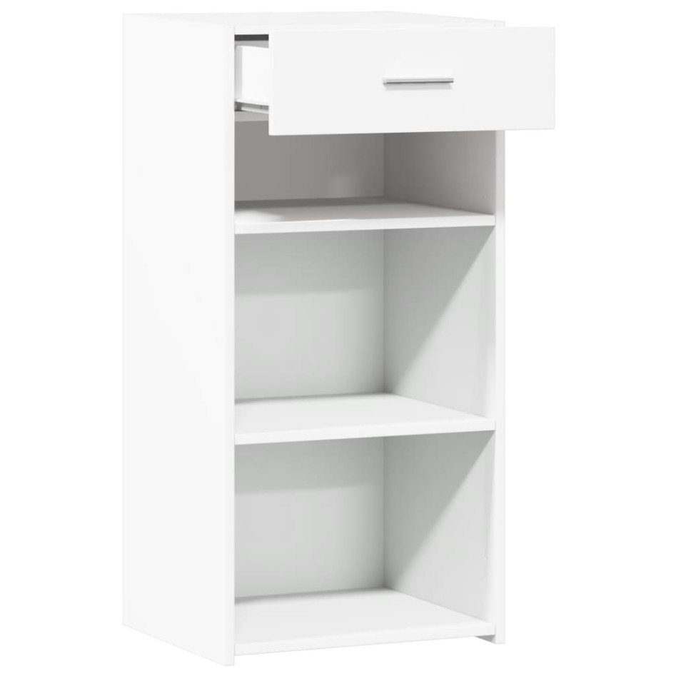 Aparador madera de ingeniería blanco 45x42,5x93