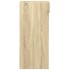 Aparador de madera de ingeniería roble Sonoma 50x42,5x93
