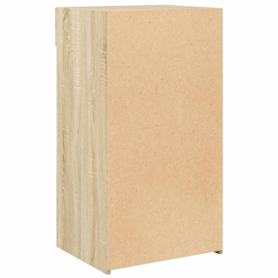 Aparador de madera de ingeniería roble Sonoma 50x42,5x93