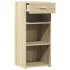 Aparador de madera de ingeniería roble Sonoma 40x42,5x93