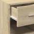 Aparador de madera de ingeniería roble Sonoma 40x42,5x93