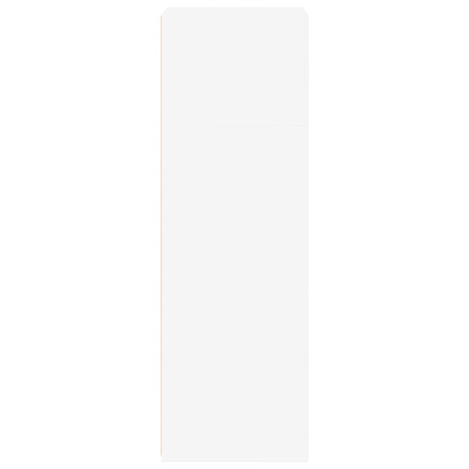 Aparador alto madera de ingeniería blanco 50x41x124