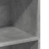 Aparador alto madera de ingeniería gris hormigón 70x41x124