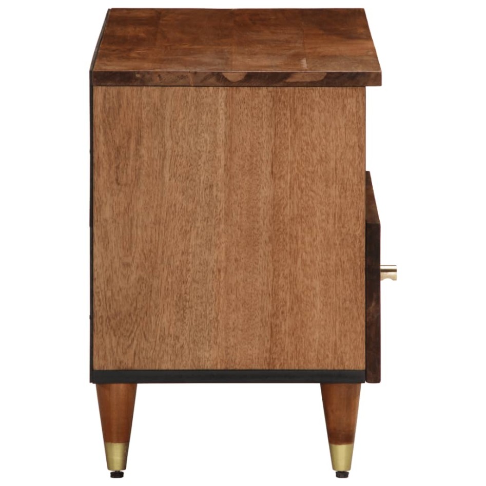 Mueble de TV madera maciza de mango 80x33x46