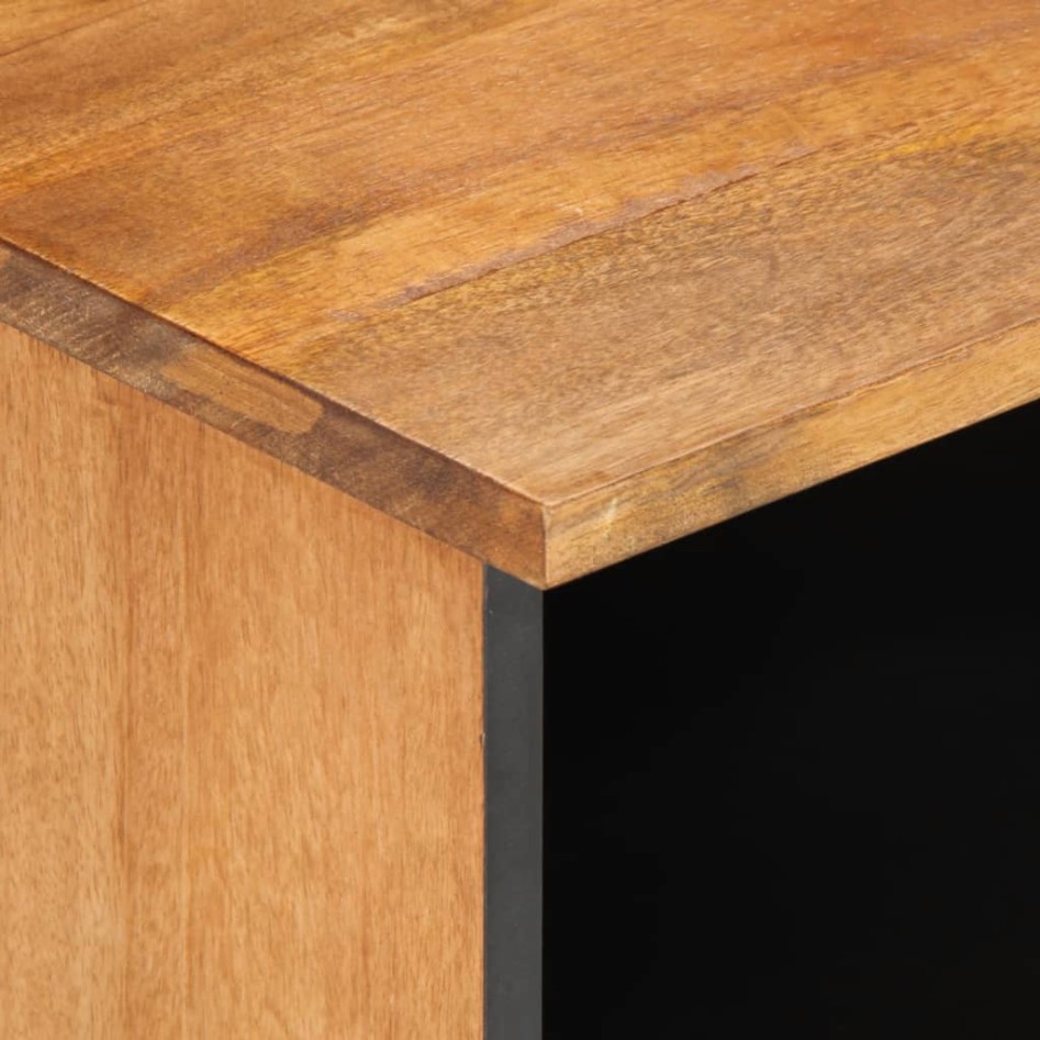 Mueble de TV madera maciza de mango 80x33x46