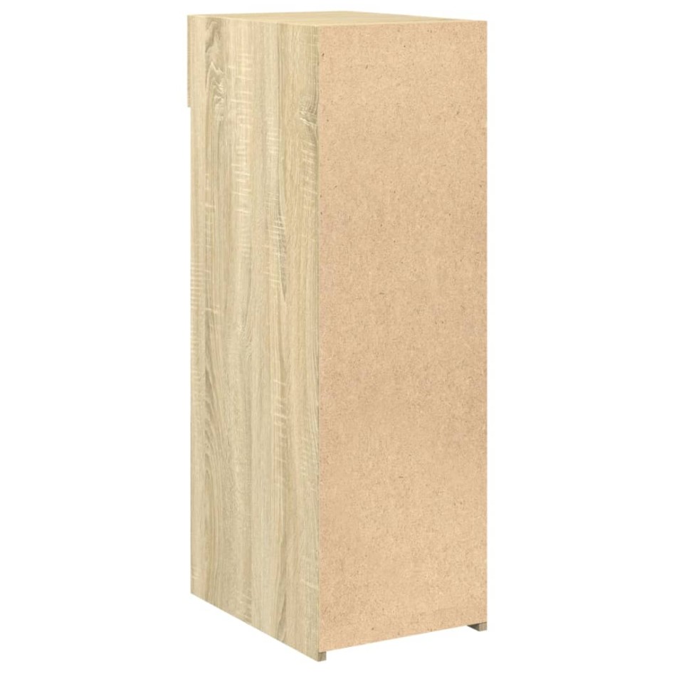 Aparador madera de ingeniería roble Sonoma 30x42,5x93