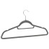 Juego de perchas ropa 100 uds antideslizantes terciopelo