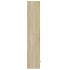 Estantería de madera de ingeniería roble Sonoma 40x36x189