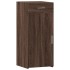 Aparador de madera de ingeniería roble marrón 40x42,5x93