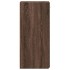 Aparador de madera de ingeniería roble marrón 40x42,5x93
