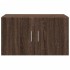 Armario de pared madera ingeniería marrón roble 70x42,5x40