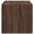 Armario de pared madera ingeniería marrón roble 70x42,5x40