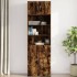 Armario de pared madera ingeniería roble ahumado 70x42,5x40