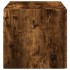 Armario de pared madera ingeniería roble ahumado 70x42,5x40