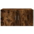 Armario de pared madera ingeniería roble ahumado 80x42,5x40