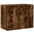 Armario de pared madera ingeniería roble ahumado 80x42,5x64