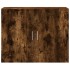 Armario de pared madera ingeniería roble ahumado 80x42,5x64