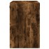 Armario de pared madera ingeniería roble ahumado 80x42,5x64