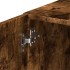 Armario de pared madera ingeniería roble ahumado 80x42,5x64