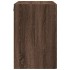 Armario de pared madera ingeniería marrón roble 80x42,5x64