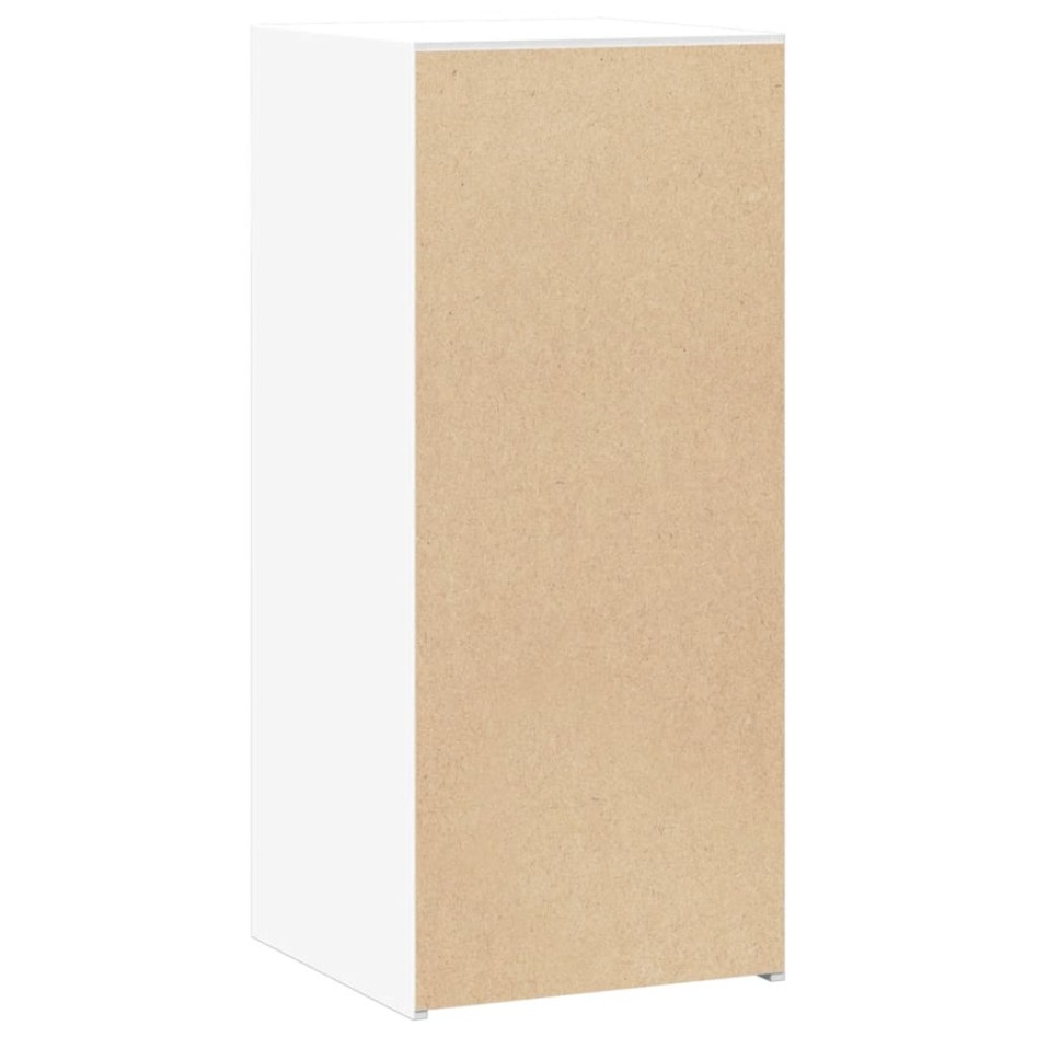 Aparador madera de ingeniería blanco 40x41x93