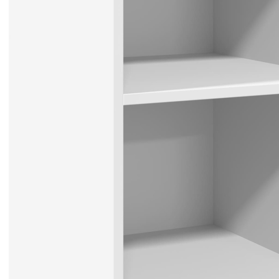 Aparador madera de ingeniería blanco 40x41x93