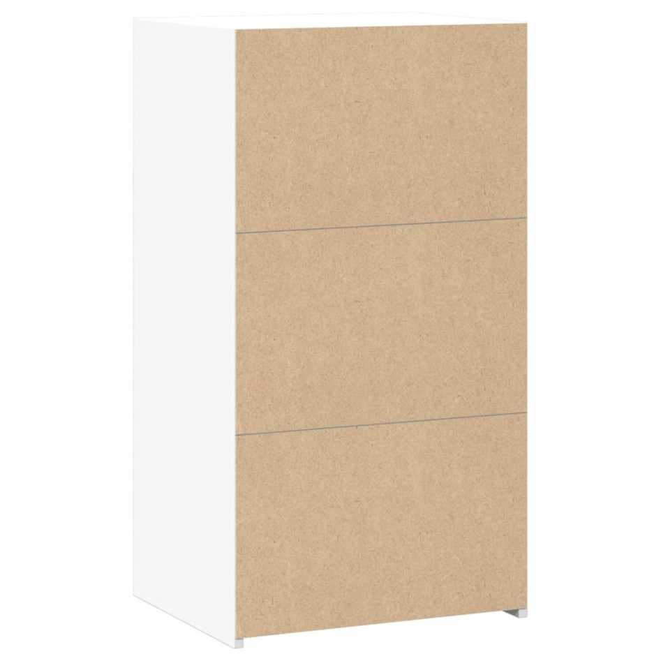 Aparador madera de ingeniería blanco 50x41x93