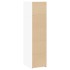 Aparador alto madera de ingeniería blanco 30x41x124