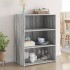 Aparador de madera de ingeniería gris Sonoma 70x41x93