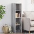 Aparador alto madera de ingeniería gris Sonoma 30x41x124