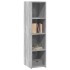Aparador alto madera de ingeniería gris Sonoma 30x41x124