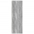 Aparador alto madera de ingeniería gris Sonoma 30x41x124