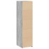 Aparador alto madera de ingeniería gris Sonoma 30x41x124