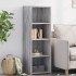 Aparador alto madera de ingeniería gris Sonoma 40x41x124