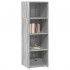 Aparador alto madera de ingeniería gris Sonoma 40x41x124