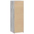 Aparador alto madera de ingeniería gris Sonoma 40x41x124