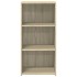 Aparador de madera de ingeniería roble Sonoma 45x41x93