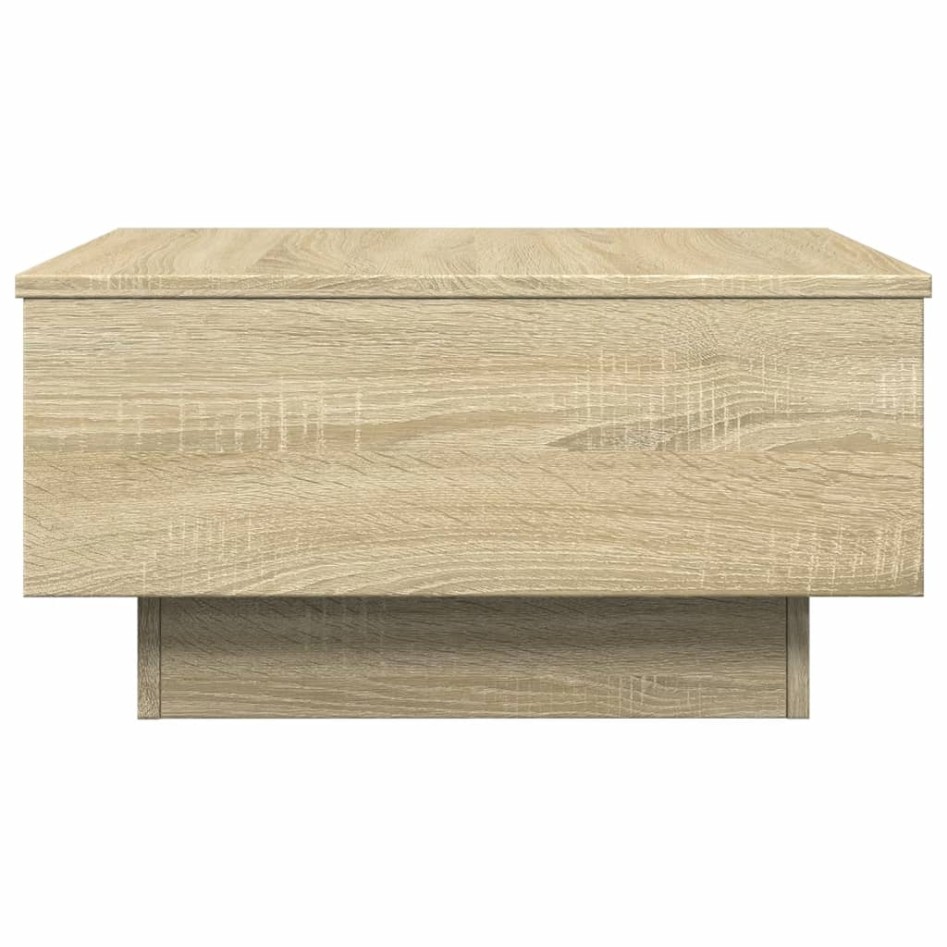 Mesa de centro madera de ingeniería roble Sonoma 60x45x31