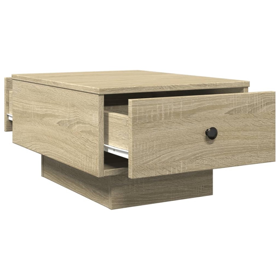 Mesa de centro madera de ingeniería roble Sonoma 60x45x31