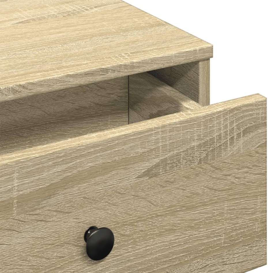 Mesa de centro madera de ingeniería roble Sonoma 60x45x31
