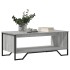 Mesa de centro madera de ingeniería gris Sonoma 100x51x40