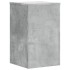Soportes de plantas 2 uds madera gris hormigón 30x30x50
