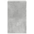 Soportes de plantas 2 uds madera gris hormigón 30x30x50
